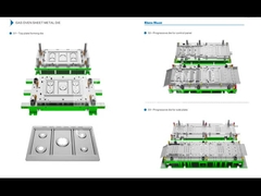 ก๊าซเตาอบ ผงโลหะ